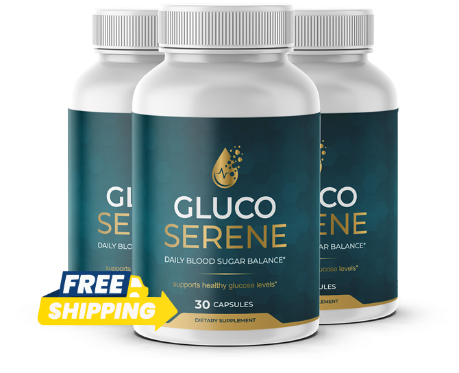 3 Bottles of Gluco Serene